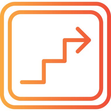 Ok. Web simgesi basit illüstrasyon