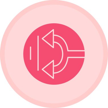 Modern b 'nin vektör illüstrasyonunda müziğin eksik simgesi