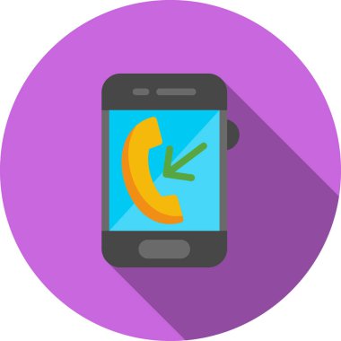 Düz biçimli çağrı simgesi