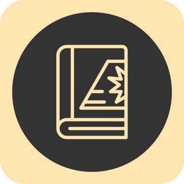 Vektör belgesi Simge illüstrasyonu