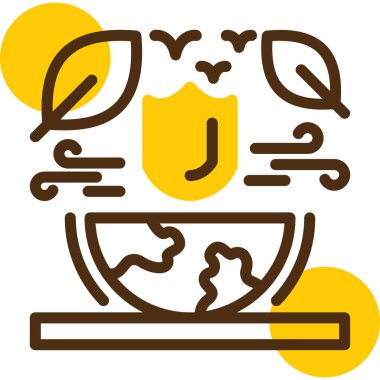 Bir dünya haritasının vektör illüstrasyonu