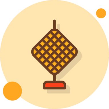 yiyecek web simgesi, vektör illüstrasyonu