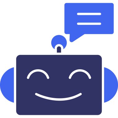 Mesaj var. Web simgesi basit illüstrasyon