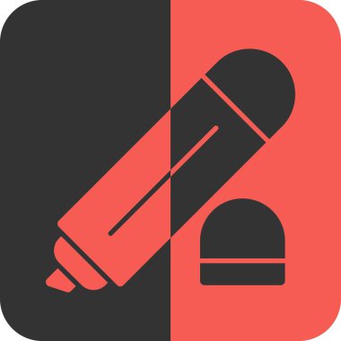 Modern b 'nin vektör illüstrasyonu eksik simgesi