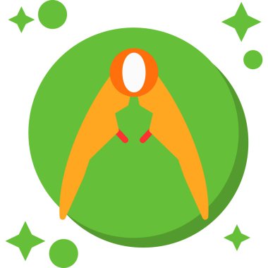 düz tasarım modern ve şık simge