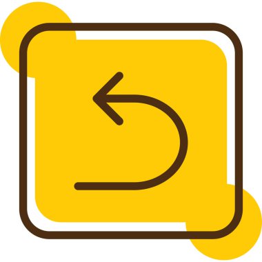 Tek bir izole simgenin vektör illüstrasyonu