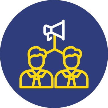 İnsan simgesinin vektör illüstrasyonu