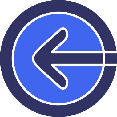 Ok. Web simgesi basit illüstrasyon