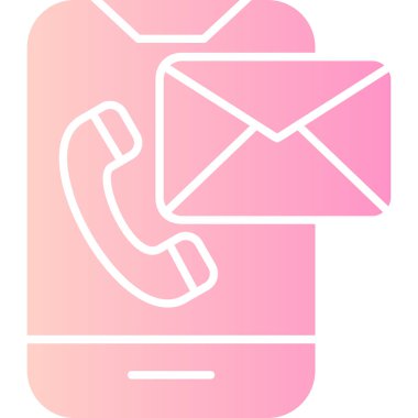 Mektup. Web simgesi basit illüstrasyon