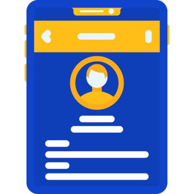 kitap web simgesi basit illüstrasyon