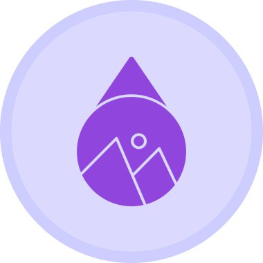 ikon vektör illüstrasyonunu bırak