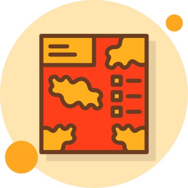 iş web simgesi, vektör illüstrasyonu