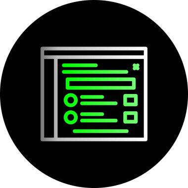 seo modern simgesinin vektör illüstrasyonu