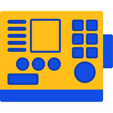 Geminin telsizi. Basit resimleme