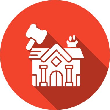 bayrak simgesi olan ev