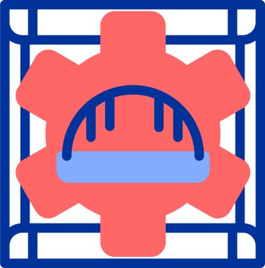 hat hat web simgesi vektör illüstrasyonu