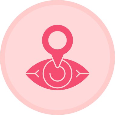 Modern simgenin vektör illüstrasyonu