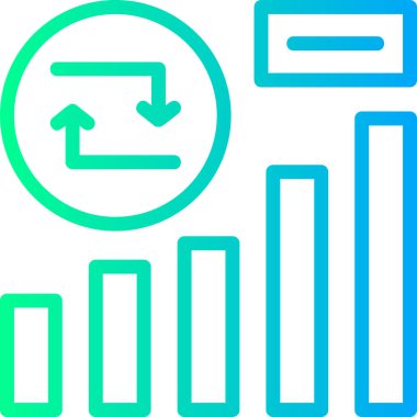 şema çizelgesi simgesi ana hatlar biçiminde