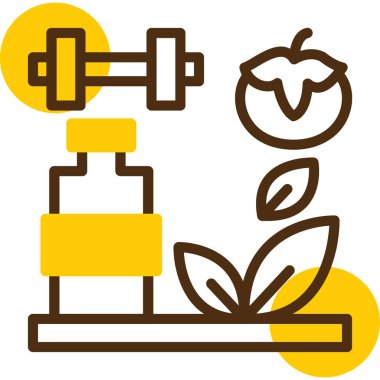 Sağlıklı gıda vektör çizim