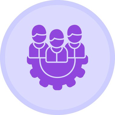 İnsan simgesinin vektör illüstrasyonu