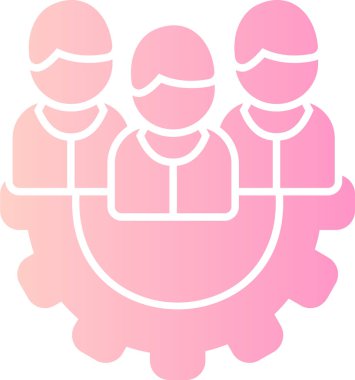 Takım. Web simgesi basit tasarım