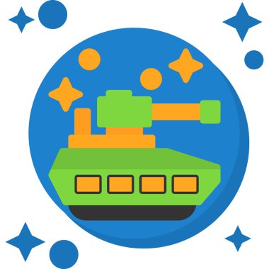 Gemi. Web simgesi basit illüstrasyon