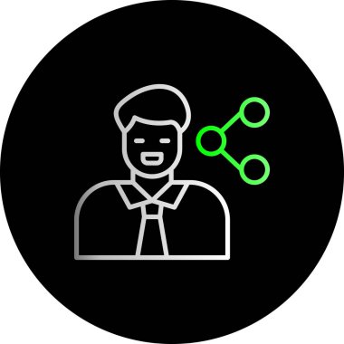 seo modern simgesinin vektör illüstrasyonu