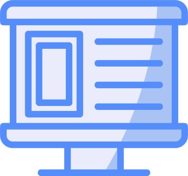 Kitap. Web simgesi basit illüstrasyon