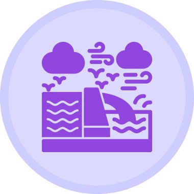 Modern simgenin vektör illüstrasyonu