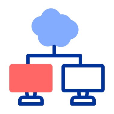 bilgisayar simgesi vektör illüstrasyonu
