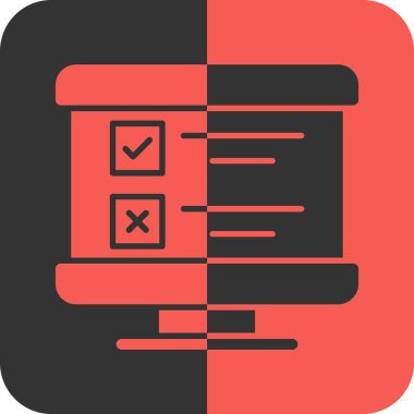 Kontrol listesi vektör düz illüstrasyon