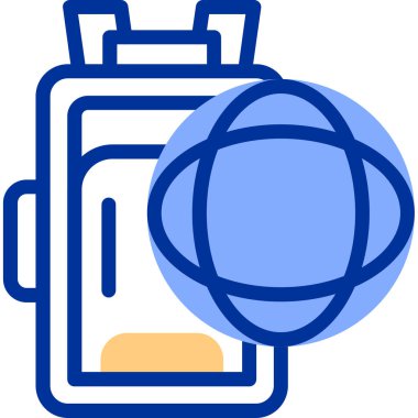 Takvim. Web simgesi basit illüstrasyon