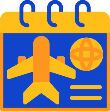 flight icon vector illustration