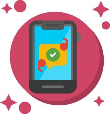 telefon simgesi, vektör illüstrasyonu.