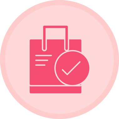 vektör simgesini kontrol et modern basit illüstrasyon