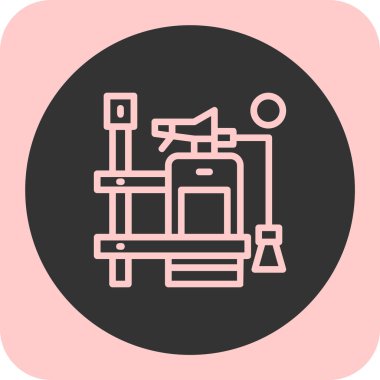 Yağ. Web simgesi basit illüstrasyon