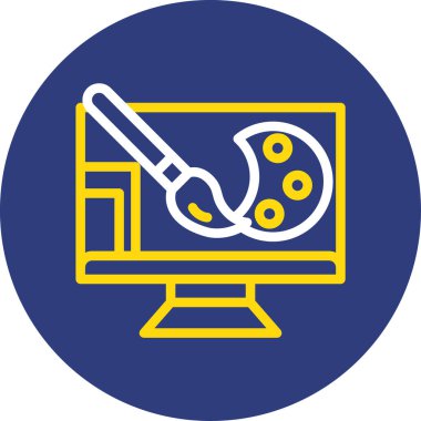 seo modern simgesinin vektör illüstrasyonu