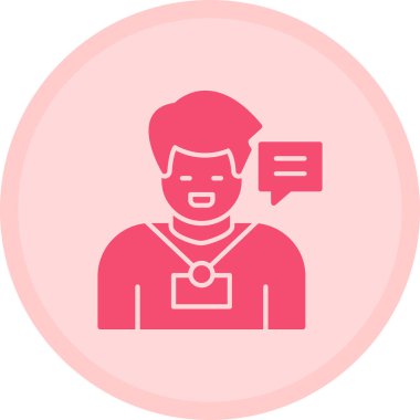 Müşteri servisi. Basit resimleme