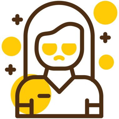 Bir adamın vektör illüstrasyonu