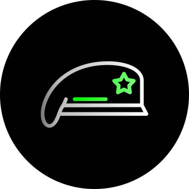 Vektör Kaptan Ico, vektör illüstrasyonu