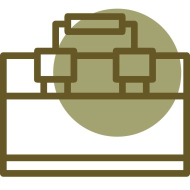 Bir kutunun vektör illüstrasyonu