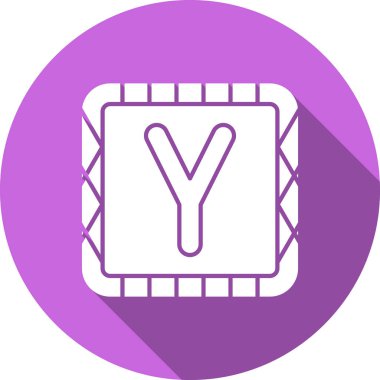 Modern b 'nin vektör illüstrasyonu