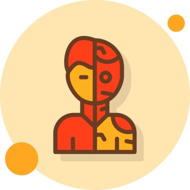 man simgesi vektör illüstrasyonu