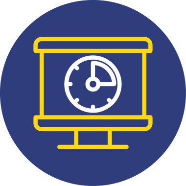 izleyici vektör simgesi modern basit tasarım illüstrasyonu