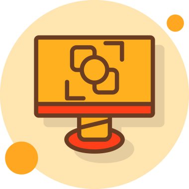 Seo simgesinin vektör illüstrasyonu