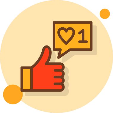 Simge, vektör illüstrasyonu gibi.