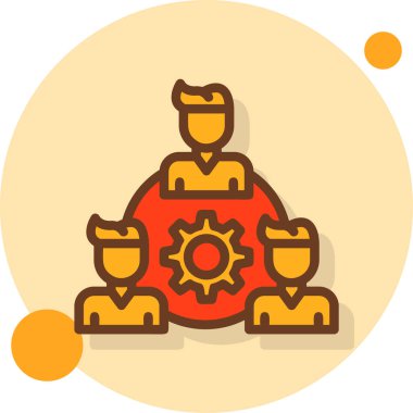 Düz stil Çin Yeni Yıl simgesi