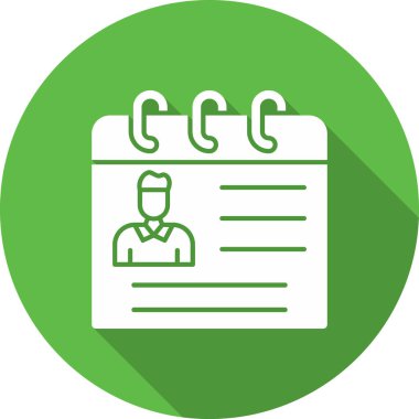 Modern simgenin vektör illüstrasyonu