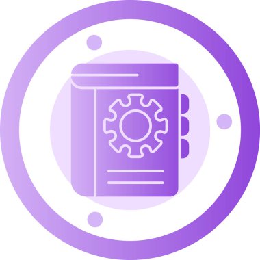 kitap simgesi vektör illüstrasyonu