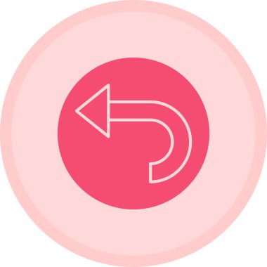 Ok. Web simgesi basit illüstrasyon